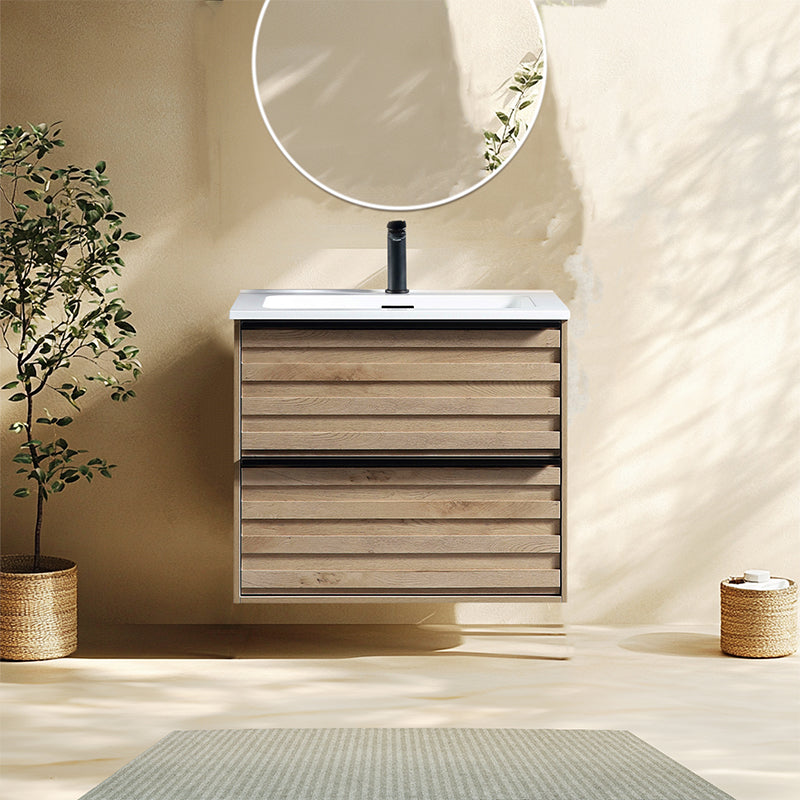 30 Inch Floating Single Sink Bathroom Vanity