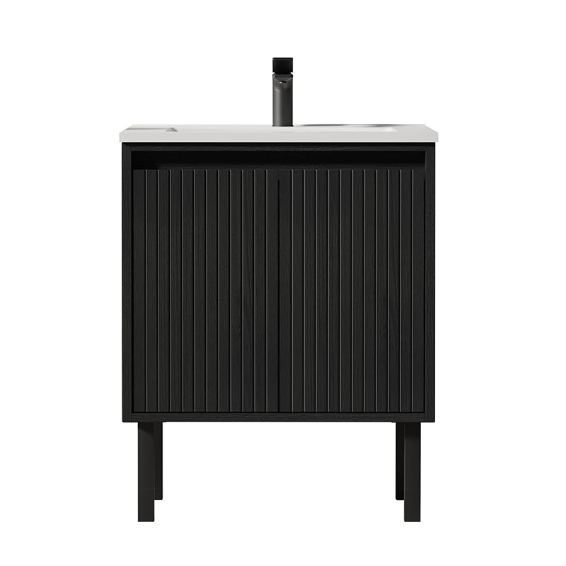 24 Inch Freestanding Single Sink Bathroom Vanity