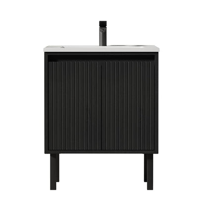 24 Inch Freestanding Single Sink Bathroom Vanity
