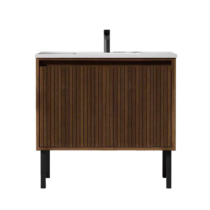 24 Inch Freestanding Single Sink Bathroom Vanity