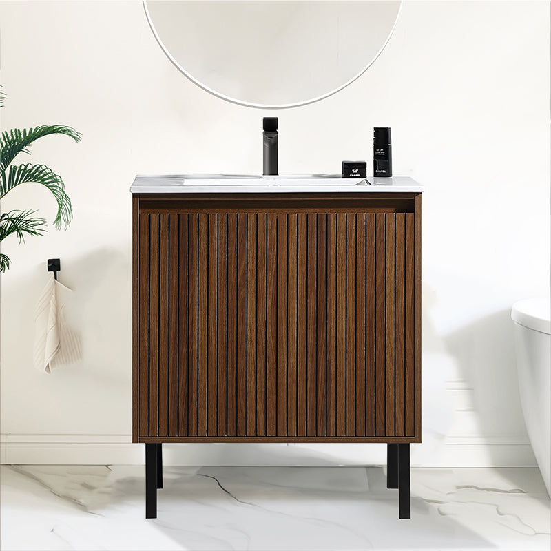 24 Inch Freestanding Single Sink Bathroom Vanity